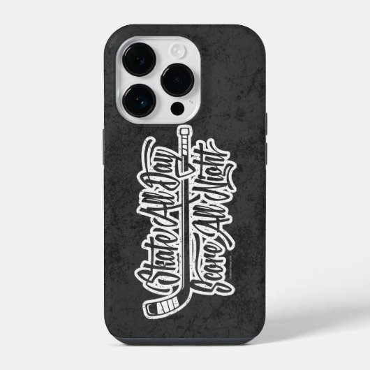 一晩中スコア(ホッケー) iPhoneケース (裏面)