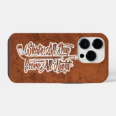 一晩中スコア(ホッケー) iPhoneケース (裏面横)