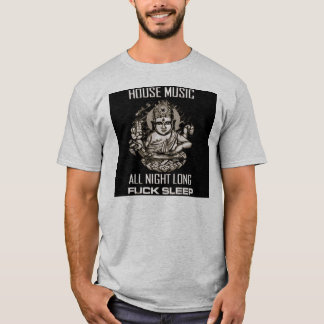 一晩中家音楽 Tシャツ