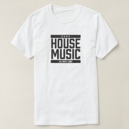 一晩中音楽を聴いて！ Tシャツ