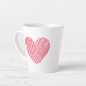 一最高の日をお望み素晴らしだ！Mugメッセージ カフェラテマグ (左アングル)