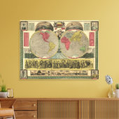 一望の世界 キャンバスプリント (インサイチュ (リビング))