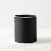 一期一会 | ブラック&ゴールドの禅マグ マグカップ (中央)