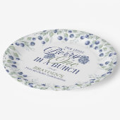 一束の最初の誕生日 ペーパープレート (アングル)