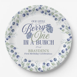 一束の最初の誕生日 ペーパープレート