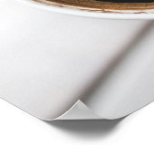 「一杯のコーヒーは幸せだ」カフェポスター ポスター (角)