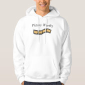 一枚の絵に値するTシャツ パーカ (正面)