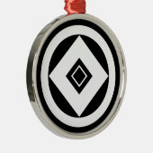 一柳家二重釘貫 メタルオーナメント (右)