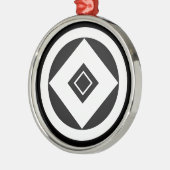 一柳家二重釘貫 メタルオーナメント (左)