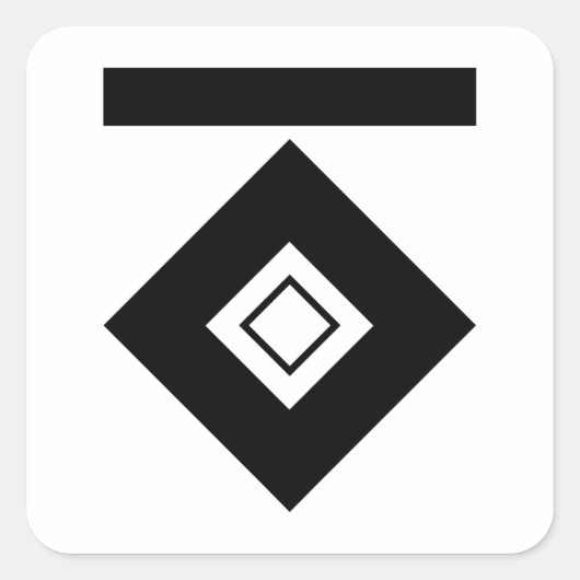 一柳釘抜き スクエアシール (正面)