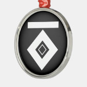 一柳釘抜き メタルオーナメント (左)