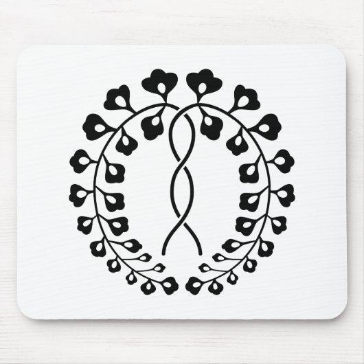 一條藤 マウスパッド (正面)