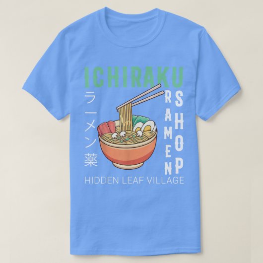 一楽ラーメン店 Tシャツ (デザイン正面)