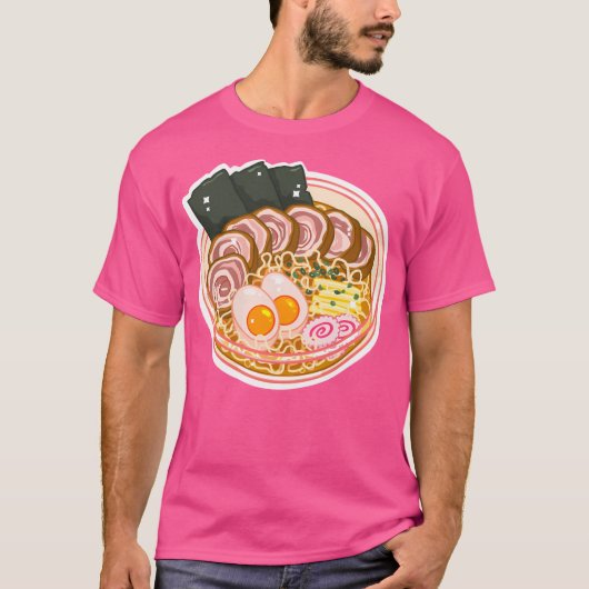 一楽ラーメン Tシャツ (正面)