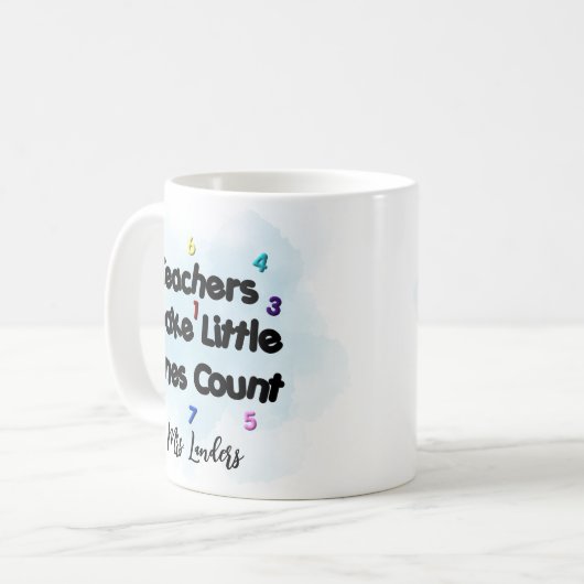 一次先生マググ コーヒーマグカップ (正面左)