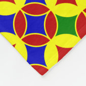 一次円–07-フリースブランケットM フリースブランケット (角)