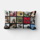 一歩ずつあなたの写真の簡単の30のイメージのアルバム ランバークッション (裏面)