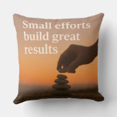 一歩ずつ大きくなること|過去記事 クッション (裏面)