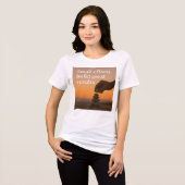 一歩ずつ大きくなること|過去記事 トライブレンドTシャツ (正面全面)