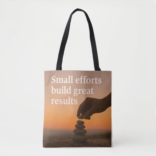 一歩ずつ大きくなること|過去記事 トートバッグ (正面)