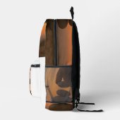 一歩ずつ大きくなること|過去記事 プリントバックパック (右)