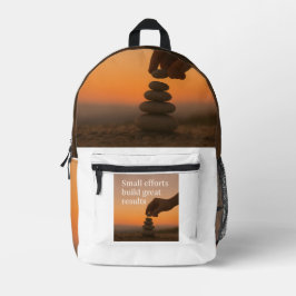 一歩ずつ大きくなること|過去記事 プリントバックパック