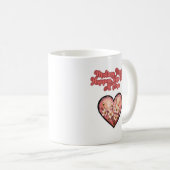 一歩ずつ魔法を起こすママ コーヒーマグカップ (正面右)