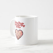 一歩ずつ魔法を起こすママ コーヒーマグカップ (正面左)