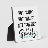 一歩も半分も里親も…家族も フォトプラーク (正面)