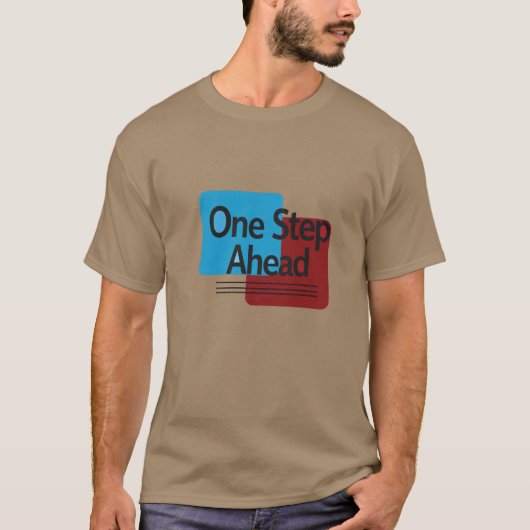 一歩先に Tシャツ (正面)