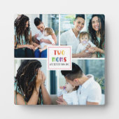 一母より二母の方が好い |母の日の写真 フォトプラーク (正面)