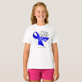 一流お母さん-結腸癌 Tシャツ (正面フル)