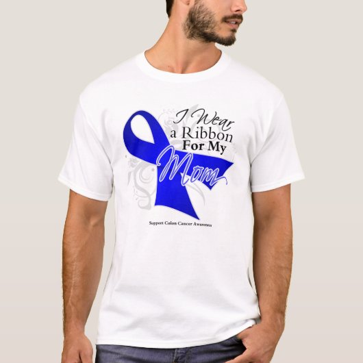 一流お母さん-結腸癌 Tシャツ (正面)