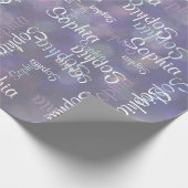 一流のコラージュのギフトのテンプレート ラッピングペーパー (角)