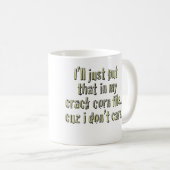 一流のトウモロコシはマグを気にしません コーヒーマグカップ (正面右)