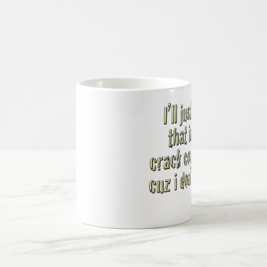 一流のトウモロコシはマグを気にしません コーヒーマグカップ (中央)