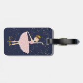 一流のバレリーナ ラゲッジタグ (裏面横)