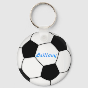 一流のブリッタニーが付いているサッカーボールKEYCHAIN キーホルダー