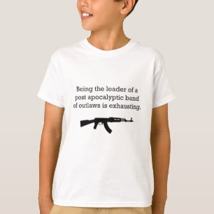 一流のポストの終末論的な無法者 Tシャツ