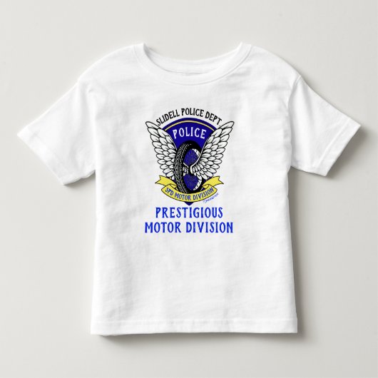 一流のモーターマン トドラーTシャツ (正面)