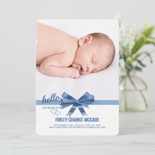 一流の写真の誕生の発表 案内状 (スタンド正面)