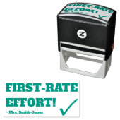 「一流の努力！」 +チューターカスタム名 セルフインキングスタンプ (インサイチュ)