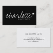 一流の名刺 名刺 (正面/裏面)