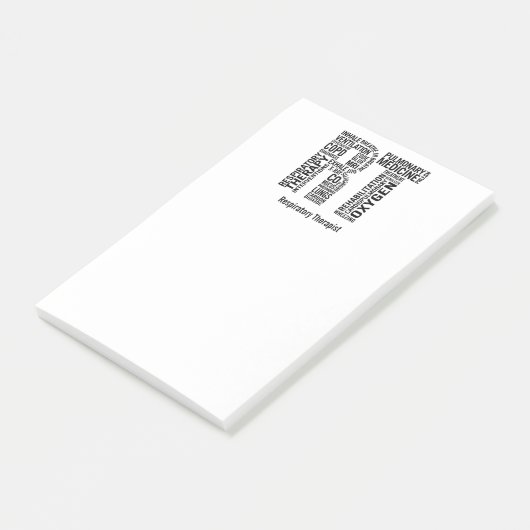 一流の呼吸療法士RTを個人化して下さい ポストイット (アングル)