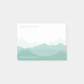 一流の大きいの山の森林 ポストイット (正面)