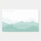 一流の大きいの山の森林 ポストイット (正面)