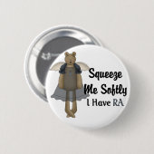 一流の天使くま:: 私をそっと絞って下さい 缶バッジ (正面&裏面)