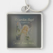 一流の守り神をカスタマイズそれを加えて下さい! キーホルダー (正面)