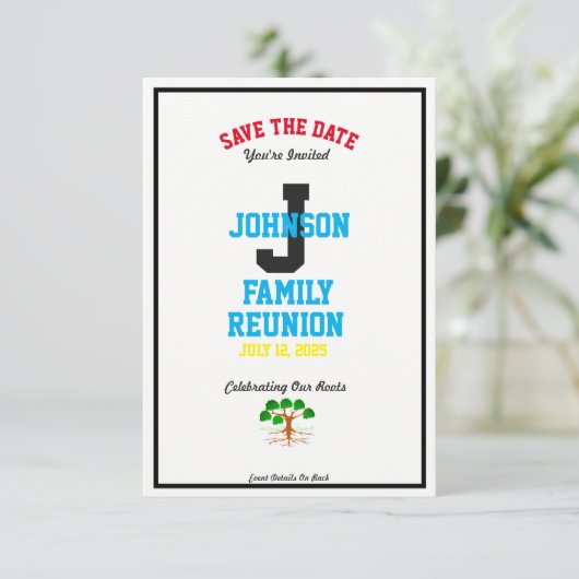 一流の家族会日付名前 セーブザデート (スタンド正面)