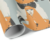 一流の最新のファッション ラッピングペーパー (ロールコーナー)